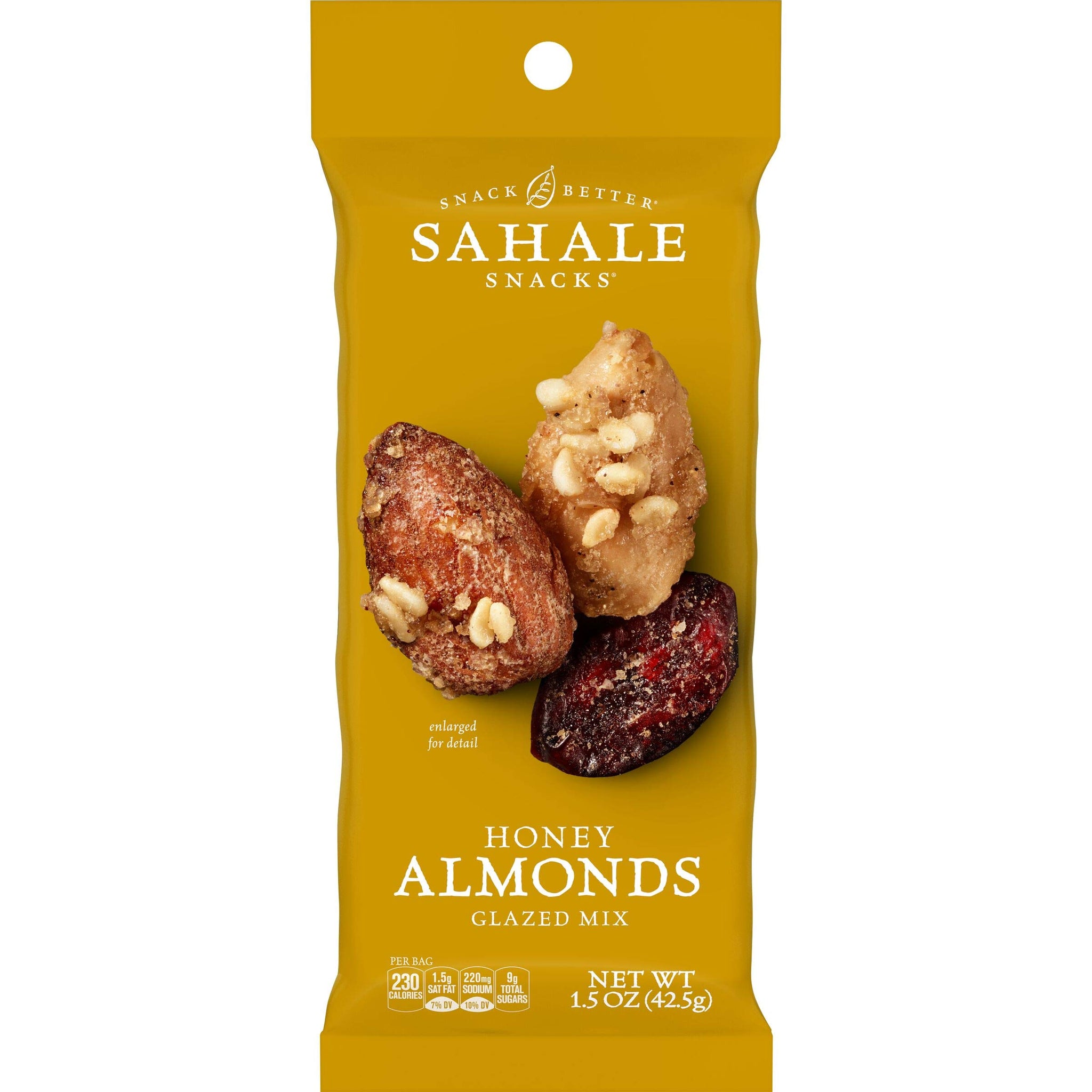 Sahale Snacks Honey Almonds Glazed Mix, 1.5 Ounces
