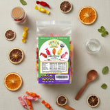 Candy Tree Organic Fruit Drops - No Added Sugar, Vegan, Gluten-Free, USDA Organic, Allergen-Free, Assorted Cherry, Lemon, Orange, Raspberry