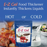 Cornaby's E-Z Instant Food Thickener Gel Gluten Free Soup and Sauce Thickening Granules 16 Oz Non Gmo All Natural Starch for Gravies Desserts Salad