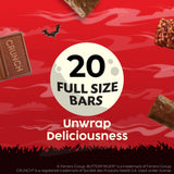 Butterfinger, CRUNCH, Baby Ruth and 100 Grand, Bulk 20 Pack, Assorted Full Size Chocolate Candy Bars, 35 oz