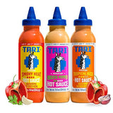 Tari Hot Sauce - Rocoto Pepper Variety Pack - Aji Rocoto + Smoky Heat + Tropical Kick - 11.8oz each (3Pk)