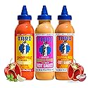 Tari Hot Sauce - Rocoto Pepper Variety Pack - Aji Rocoto + Smoky Heat + Tropical Kick - 11.8oz each (3Pk)