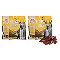 PEARSON RANCH Grass Fed Elk Jerky Pack of 2 Exotic Meat Jerky, Gluten-Free, Low-Carb, MSG-Free, High-Protein Grass-Fed, Paleo and Keto Friendly Snacks