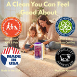 Capture Carpet & Rug Dry Cleaner w/Brush - Carpet Deodorizer & Freshener Powder - Spot & Stain Remover - Pet Odor Eliminator - Fresh Natural Scent