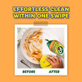 Scrub Daddy Sponges & Cif All Purpose Cleaner, Lemon - Non Scratch Sponges for Kitchen + Bathroom - Scrubber and Multipurpose Cleaner Cream - Cleaning