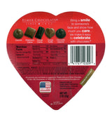 Pack of 2 Assorted Elmer Chocolates (Made in USA) in Heart-Shaped Boxes, 2 oz. Perfect for Valentine's Day Gifts! (3 Roses & 2 Roses)