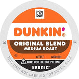 Dunkin' Donuts, Dunkin Donuts Coffee Medium Roast Original Blend K-Cup Pods, 10 Count