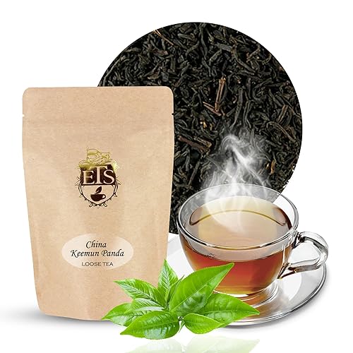 English Tea Store China Loose Leaf Tea, Keemun Panada - 16oz Bulk Bag | Smooth Winey Flavor with Fruity Notes | Traditional Chinese Congou Tea | Bold
