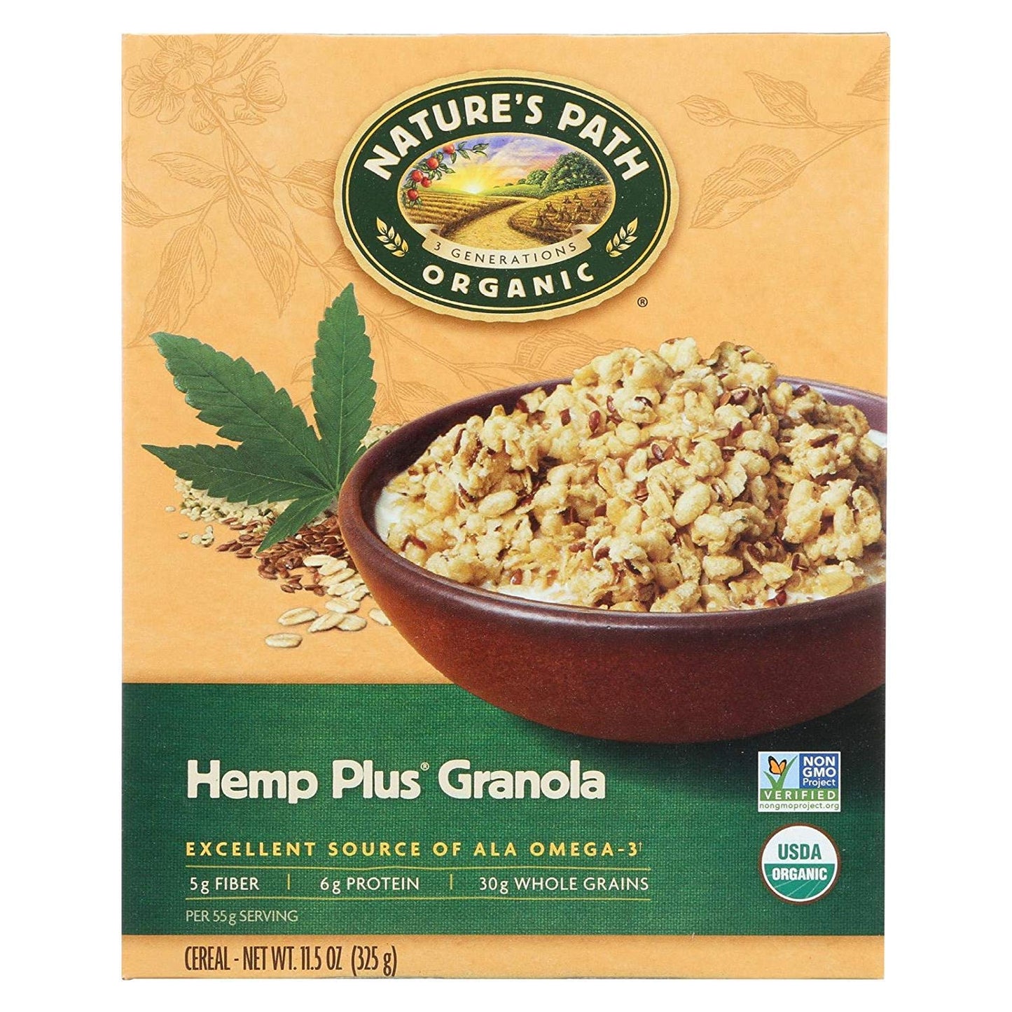 Nature's Path Hemp Plus Granola Wheat Free (3x11.5 oz.)