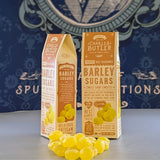 Charles Butler Barley Sugars 6.7oz (Pack of 3) | Handmade Old Fashioned Barley Sugar Candy Drops | Traditional British Hard Candy Gift Box | English