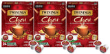 Twinings Chai Black Tea K-Cup Pods for Keurig Brewers, 72 Count - Bold & Spiced Blend with Cinnamon, Cardamom, Clove & Ginger - Caffeinated