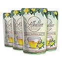 Organic Damiana Tea - Unbleached/Chemical-Free Damiana Tea Bags - (Pack of 4 = 60 Tea Bags) - Caffeine-Free, No GMO, 100% Alkaline