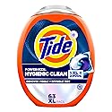 Tide Hygienic Clean Power PODS Laundry Detergent Pacs, Original Scent, 63 Count, Removes Visible and Invisible Dirt
