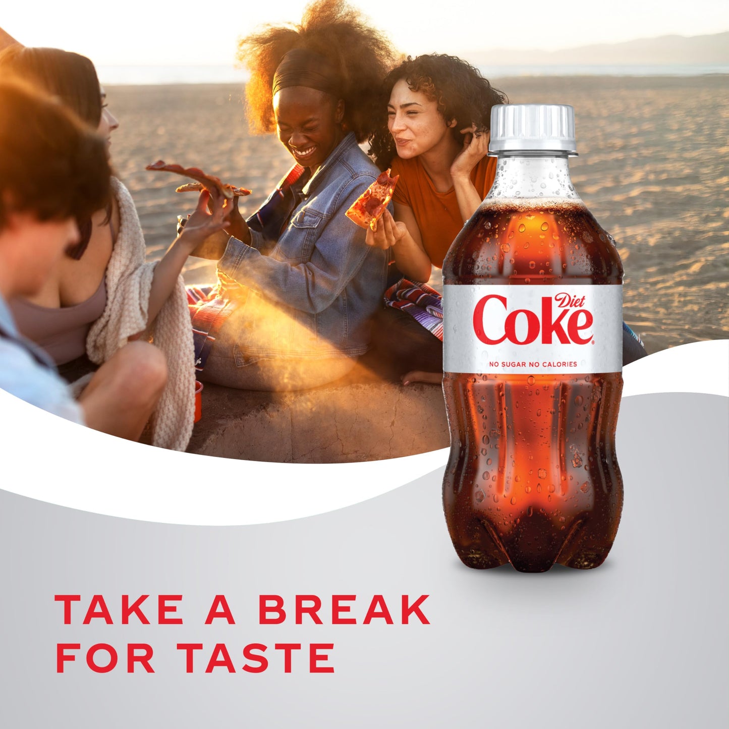 Diet Coke Diet Soda, 12 fl oz Bottles, 8 Pack - Cola Soft Drink