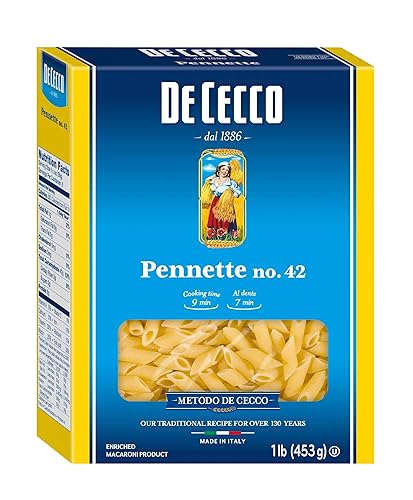 Pasta Pennette 20 Case 1 Pound