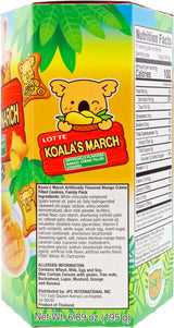 Lotte Koala's March Cookie with Mango Cream Family Size, 6.89 oz