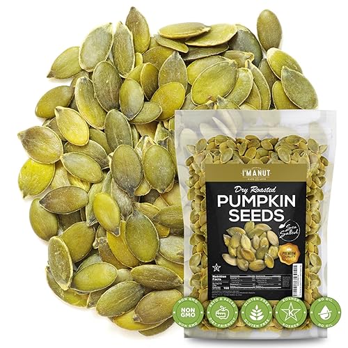 Oven Toasted Pumpkin Seeds with Sea Salt (Papitas) 32 oz (2 lb) Batch Tested Gluten & Peanut Free | No Oils | No PPO | Non GMO | Vegan and Keto