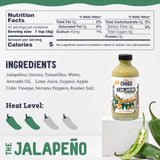 Cien Chiles Hot Sauce Variety Pack (3-Pack) | Habanero, Jalapeño & Thai Bird | All Natural, Zero Sugar, Non-GMO, Gluten-Free, Vegan, Keto | Gift Set |