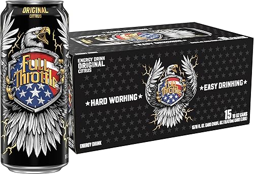 Full Throttle Citrus: Hard-Working Energy Drink. 16 Fl oz