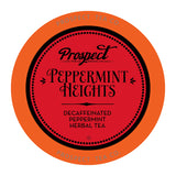 Prospect Tea Co. Peppermint Heights Herbal Tea Pods Compatible with K Cup Brewers Including 2.0, 40 Count