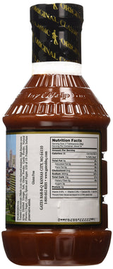Gates Original Classic Bar-B-Q Sauce, 18 Ounce Bottle, Kansas City Style Barbecue Sauce