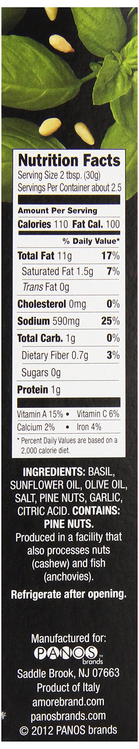 Amore, Pesto Concentrated, 2.8 Ounce