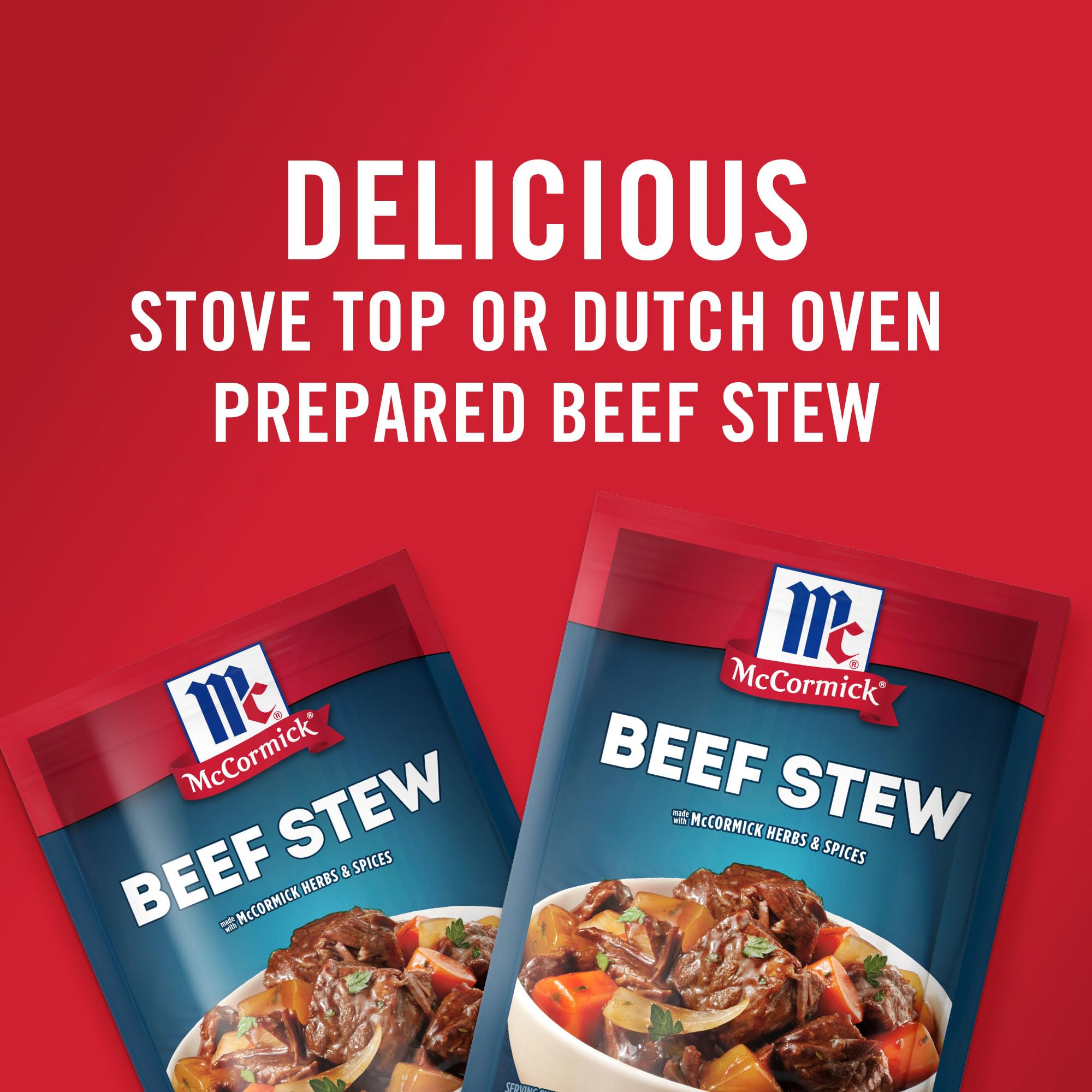 McCormick Classic Beef Stew Seasoning Mix Packet, 1.5 oz