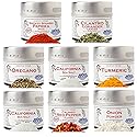 Pantry Starter Kit | Gourmet Spices And Salt Collection | All Natural, Non GMO Herbs & Spices Gift | Hand Crafted in Small Batches | Ultra Premium