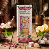 HazerBaba Turkish Delight Candy, Rose, Lemon & Mint, 12.25oz (Pack of 1)