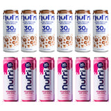 Nurri Ultra-Filtered Protein Shakes (12 Pack) - 6 Chocolate & 6 Strawberry - 30g Protein, 150 Calories, Low Sugar - Lactose Free Ready to Drink