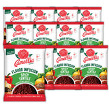 Camellia Beans Spicy Lentils Flavor Infusion Seasoning Mix - Savory Cumin, Garlic & Chili Blend with Vegetables - All-Natural, Non-GMO, No MSG