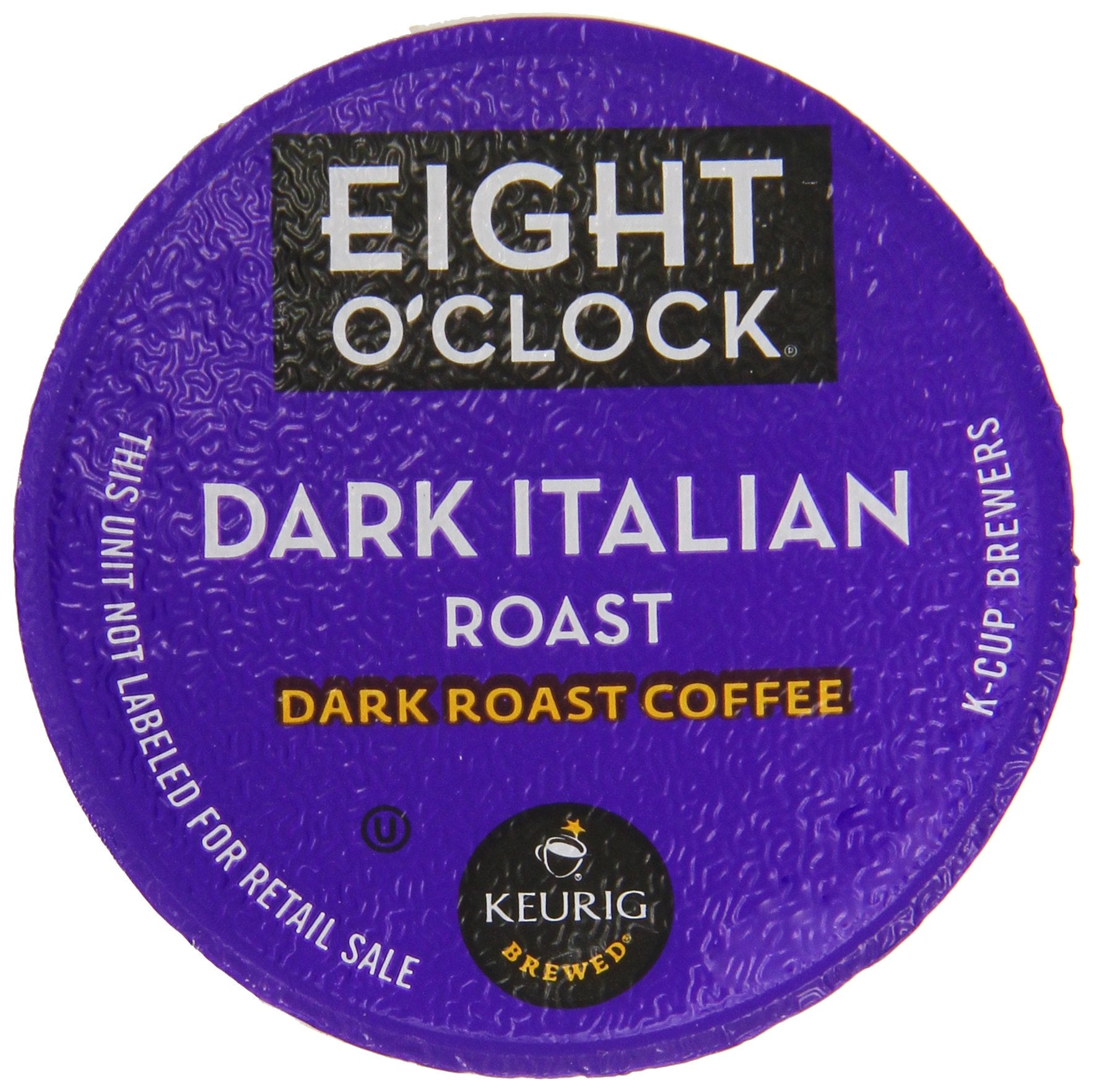 Eight O'Clock Coffee Dark Italian Roast K-Cups, 24-Count (Pack of 2)