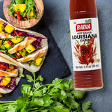 Badia Louisiana Cajun Hot Sauce, 3 fl oz - Bold Cajun Flavor with Tangy Medium Heat