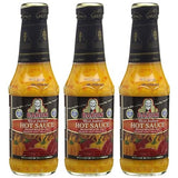 Baron West Indian Hot Pepper Sauce 14oz (Pack of 3)