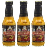 Baron West Indian Hot Pepper Sauce 14oz (Pack of 3)