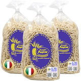 Maestri Pastai, Gourmet Trofie Italian Pasta (Ligurian Twisted Pasta), (Pack of 3), Special "Series 42", Premium Quality Imported from Mercato San