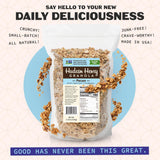 Hudson Henry Maple Pecan Coconut Granola | Gluten Free Granola with Nuts & Seeds | Vegan, Non-GMO & Small Batch Baked with Pure Maple Syrup & Extra