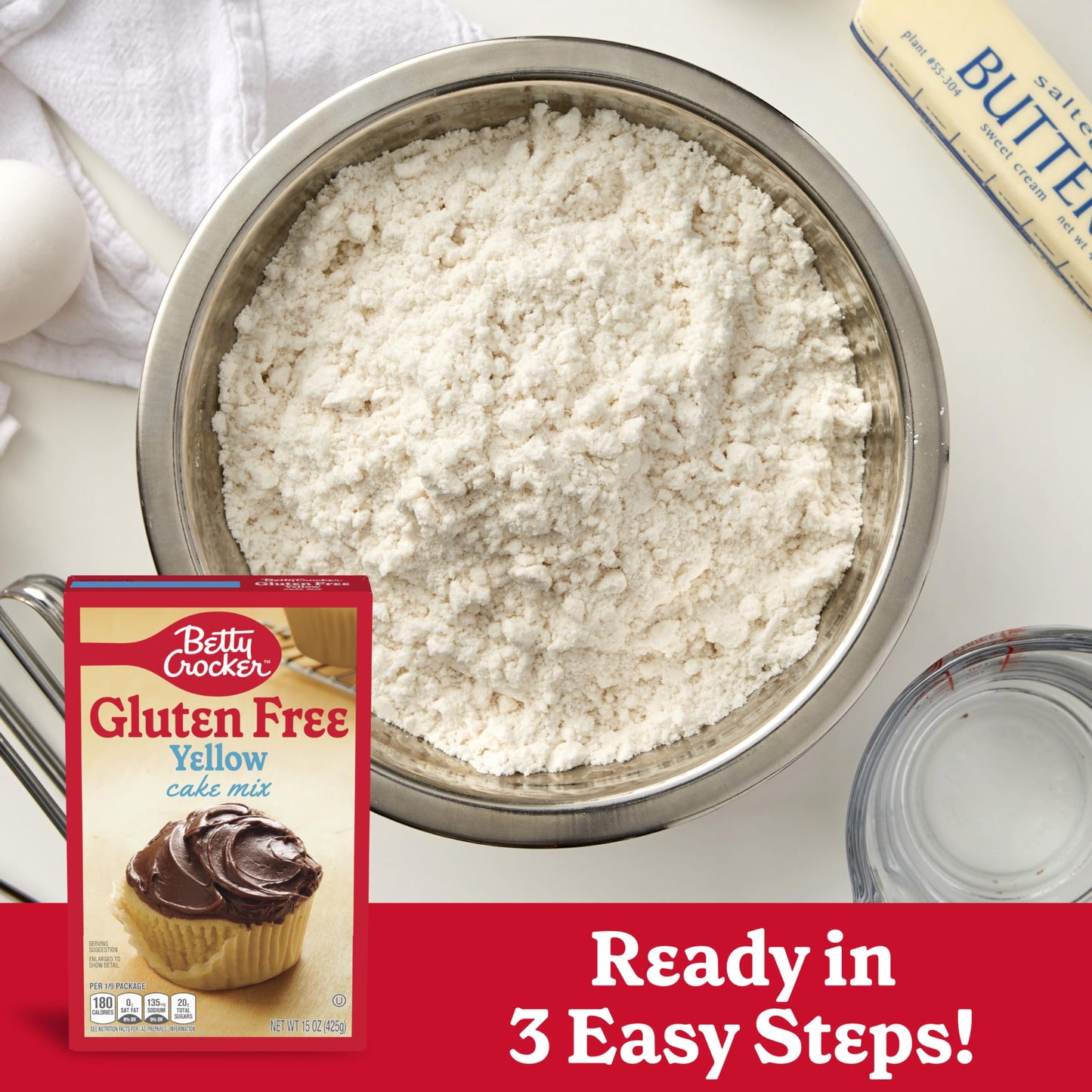 Betty Crocker Gluten Free Yellow Cake Mix, 15 oz.