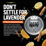 Clean Guy Pre-Poo Toilet Spray for Men, Poop Spray Odor Eliminator - Masculine Bathroom Deodorizer & Air Freshener with Essential Oils - Travel Size