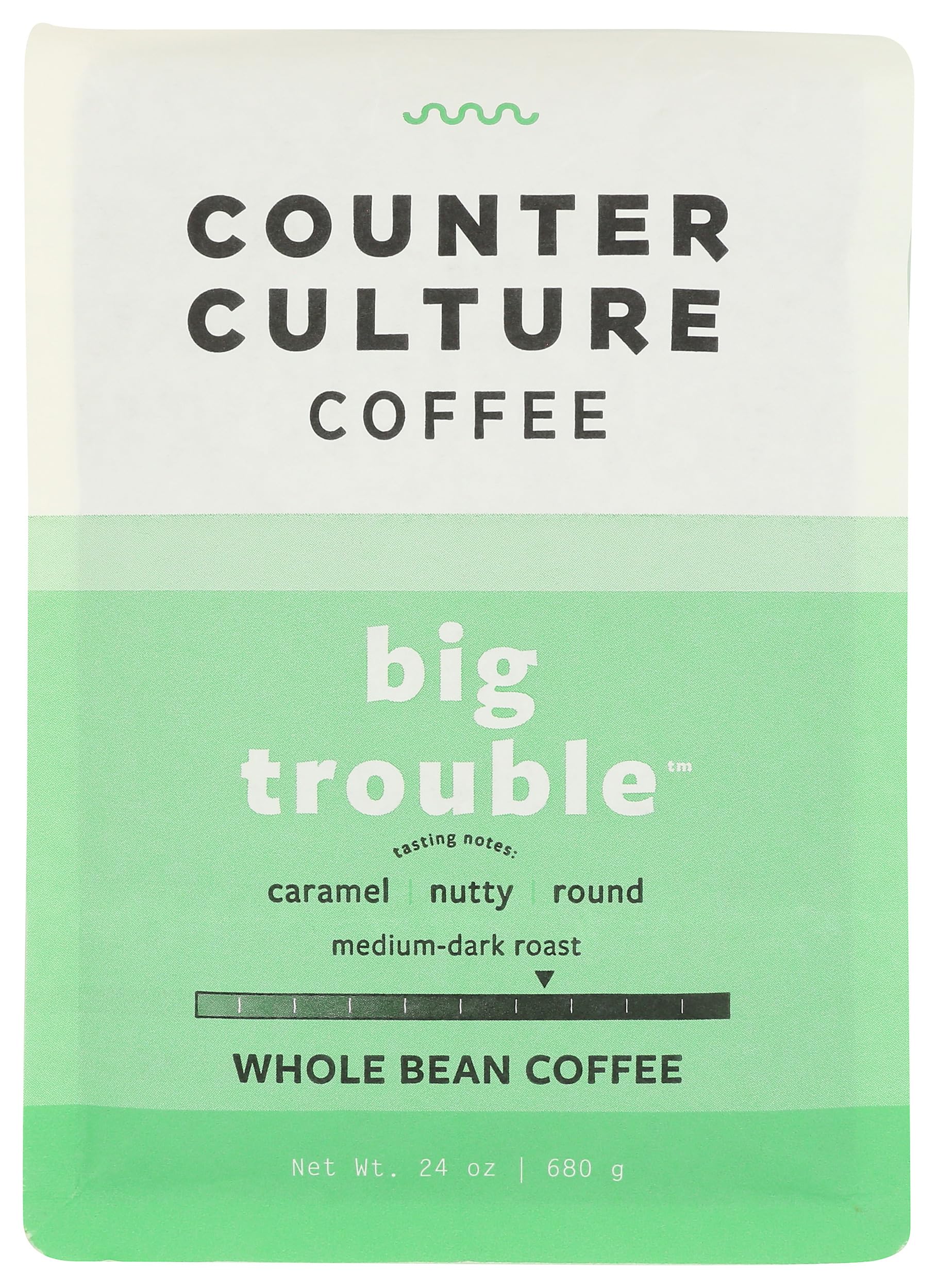 Counter Culture Coffee Big Trouble Blend Whole Bean Coffee, 24 OZ