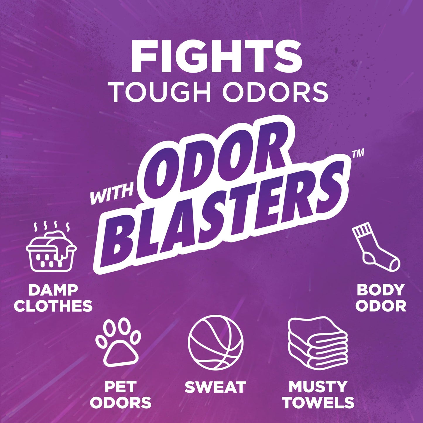 ARM & HAMMER Plus OxiClean with Odor Blasters Liquid Laundry Detergent, Laundry Odor Remover, Attacks Stains, Fresh Burst Scent, 122 Loads, 158.6 Fl