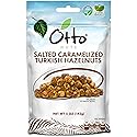 Otto Nuts - Salted Caramelized Turkish Hazelnuts, Non-GMO Naturally Vegan Snack, Good Source of Protein | 5 OZ with Resealable Bag