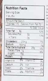 Kinnikinnick Chocolate Chip Muffins, 11 OZ