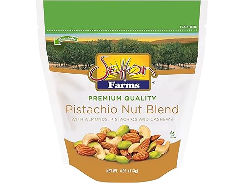 Setton Farms Pistachio Nut Blend with Almonds, Pistachios and Cashews, 4 oz Resealable Bag