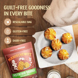 Manischewitz Pistachio Orange Macaroons, 10 oz (3 Pack) | Coconut Macaroons | Resealable Bag | Dairy Free | Gluten Free Coconut Cookie | Kosher