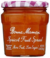 Bonne Maman, Fruit Spread Apricot More Fruit Less Sugar, 11.8 Ounce