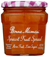 Bonne Maman, Fruit Spread Apricot More Fruit Less Sugar, 11.8 Ounce