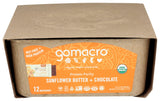 GoMacro MacroBar Organic Vegan Protein Bars - Sunflower Butter + Chocolate (2.3 Ounce Bars, 12 Count