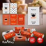 60 New Graduation Cap Party Class of 2026 Miniatures Candy Bar Wrapper, Mini Candy Chocolate Bar Stickers, Labels, Candy Not Included, Color Orange