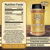 Big Poppa's Poultry BBQ Seasoning Bundle - Desert Gold, Competition Stash & Jallelujah Jalapeño | Chicken & Turkey Seasonings
